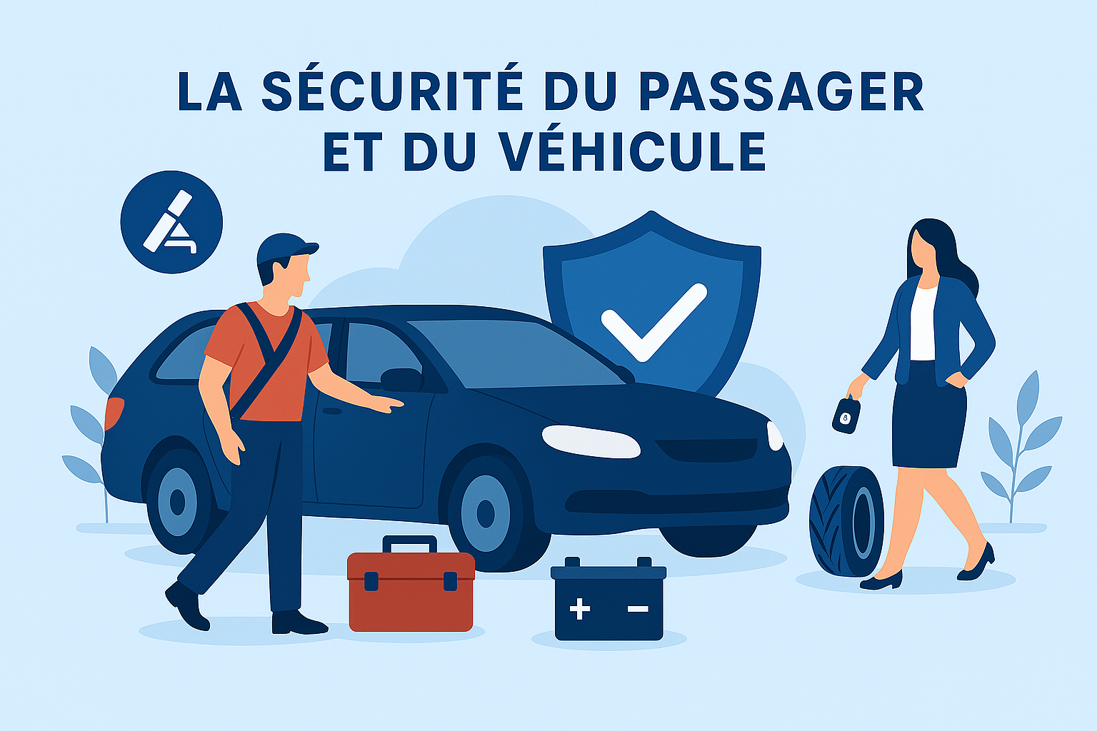 🛡️ La sécurité du passager et du véhicule